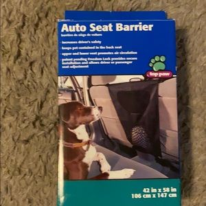 Dog auto seat barrier